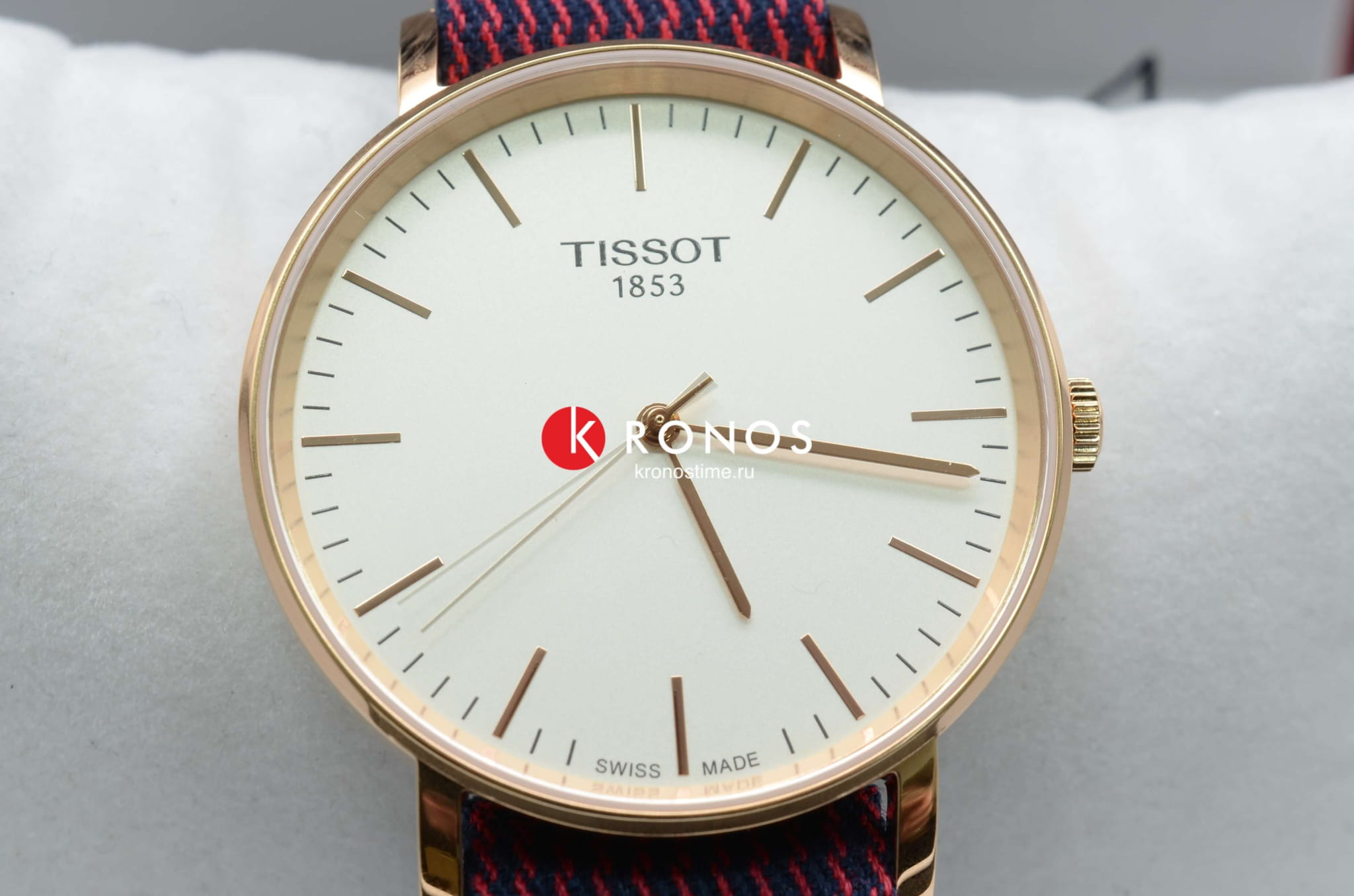 Tissot Tissot Everytime Medium T109.410.38.031.00 кварцевые мужские часы часы крупный план белый циферблата